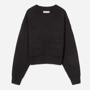 Everlane Black Crew Neck Sweater